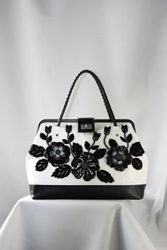 Hey, I found this really awesome Etsy listing at https://www.etsy.com/listing/209325964/casual-leather-bag-black-and-white Elegant Satchel Shoulder Bag With Floral Embroidery, Elegant Embroidered Top Handle Satchel, Elegant Floral Embroidered Satchel Shoulder Bag, Luxury Floral Embroidered Rectangular Shoulder Bag, Luxury Floral Embroidery Rectangular Shoulder Bag, Embroidered Leather Evening Bag, Rectangular Leather Bag With Floral Embroidery, Leather Shoulder Bag With Floral Embroidery, Leather Bag With Floral Embroidery And Rectangular Shape