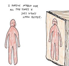 a drawing of a person standing in front of a book