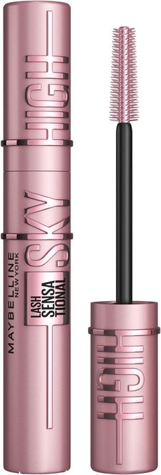 Maybelline New York Lash Sensational Sky High Mascara, Volumising & Lengthening Mascara, Washable Flake-Free Formula Infused with Bamboo Extract & Fibres, Cosmic Black, 7.2ml : Amazon.co.uk: Beauty Lash Sensational Sky High Mascara, Sky High Mascara, Maybelline Mascara, Full Lashes, Peach And Lily, Sky Light