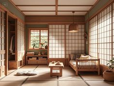 Creating a Japandi-inspired kids' bedroom involves blending the serene elegance of Japanese design with the clean, functional aesthetics of Scandinavian Japandi Kids Bedroom, Kids Bedroom Interior Design, Bedroom Interior Design, Inspiration For Kids, Japanese Design, Interior Design Bedroom, Bedroom Interior, Kids Bedroom