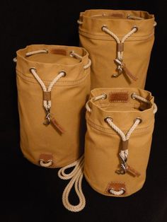 Rum Runner, Sail Bag, Ditty Bag, Nautical Outfits, Sea Bags, Kit Bag, Leather Projects, Small Backpack, Backpack Bag