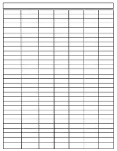 the printable sign up sheet is shown in black and white, with numbers on it