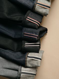 Our premium denim is inspired by the classic vintage blue jean. Our Premium Japanese 4-Way Stretch Selvedge denim story starts in Japan where our fabric is developed at one of the oldest denim mills. We blend a unique 4 way stretch material with selvedge denim to create a specific amount of stretch and comfort you wouldn’t typically get with selvedge denim. This 360 degree of stretch gives the wearer comfort from every angle no matter what they are doing. Our 4-Way Stretch selvedge fabric is wea Reigning Champ, Cotton Citizen, Party Pants, Retro Brand, Denim Pocket, The Pen, Selvedge Denim, Raw Denim, Denim Branding