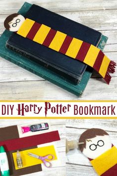 this harry potter bookmark is made out of felt