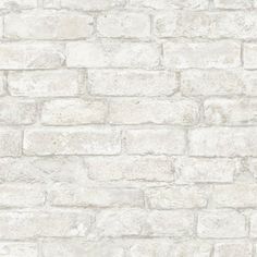 a white brick wall with no mortars on it