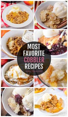 the most favorite cobbler recipes