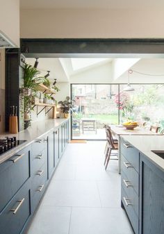 the kitchen is clean and ready for us to use in the day time as well