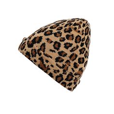 Soft and stretchy, this perfect animal print beanie comes in four colors: gray, pink white or beige. **This item will arrive 2-3 weeks after placing your order** Leopard Print Beanie, Leopard Hat, Braid Patterns, Cute Beanies, Knit Men, Knit Cap, Vintage Knitting, Men Winter, Knit Beanie