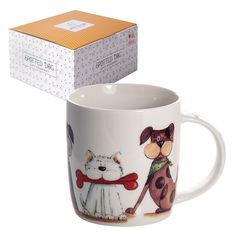 PRICES MAY VARY. DURABLE AND VERSATILE: Spotted Dog Gift Company's coffee mug is built to withstand everyday use. Our dog mug for dog lovers is crafted from quality ceramic to ensure durability. With its versatile design, this fun mug is not only suitable for hot beverages like coffee and tea but also for serving cold drinks, and desserts, or even as a decorative piece for your home, kitchen, or office. COMFORT AND CONVENIENCE: Our ceramic coffee mug features a comfortable handle that fits well Dog Themed Gifts, Dog Walker Gift, Cup Dog, Dog Kitchen, Spotted Dog, Ceramic Cookie Jar, Gifts For Dog Lovers, Kitchen Accessories Decor, Animal Mugs