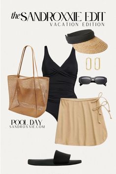 Beach Resort Outfits, Beach Style Outfit, Pool Outfit, Chic Resort Wear, Pool Outfits, Resort Wear Beach, Resort Outfit, Effortlessly Chic Outfits, Vacation Outfit