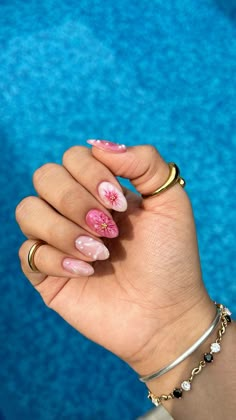 #summernails #nails #nailart #aesthetic #pink Short Nails Inspo, Nailart Aesthetic, Uñas Cute, Cute Nails Ideas, Blush Pink Nails, Uñas Ideas, Nail Art Idea, Gel X Nails, X Nails