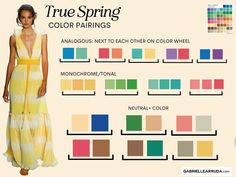 Paintbox Spring Outfits, Bright Spring Color Palette Outfits Fall, True Spring Fashion, Spring Colors Outfits, True Spring Celebrities, True Spring Lipstick, Warm Spring Makeup, True Spring Makeup, Wardrobe Color Palette