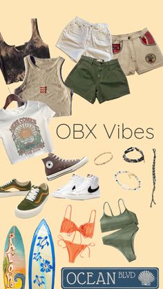 #meinerstershuffle #myfirstshuffle #netflix #outerbanks #obxvibes Surf Aesthetic Outfit, Obx Vibes, Slytherin Fashion, Trashy Outfits