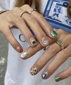 Different Nail Designs, Aesthetic Luxury, Kawaii Nails