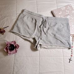 Heathered Light Grey, Raw Edge Hem, Drawstring Waist, Stretchy. Never Worn. Offers Welcome! Forever 21 Shorts, Shorts Athletic, Drawstring Shorts, Athletic Shorts, Raw Edge, Drawstring Waist, Light Grey, Forever 21, Cute Outfits