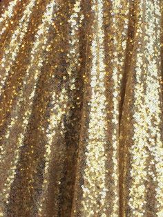 Glitz Shiny Gold Tiny Sequin Fabric Sold by the Yard | Etsy Rolfe Dewolfe, Royalty Wedding Theme, Gold Sequin Fabric, Gold Glitter Wedding, Accessory Ideas, Lingerie Shower, Gold Outfit, Wedding Accessory, Kim Kardashian Red Carpet