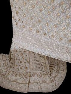 Buy Gota Patti chikankari Wedding Bridal lehenga Online