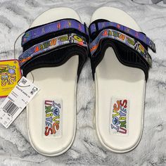 Brand New Adidas Originals Men's Adilette 2.0 Pride Slides Sandals / Comes With “Love Unites” Patch! Gw2411 Mens Size 10 Woman’s Size 11.5 Adidas Synthetic Sandals For Outdoor, Adidas Slides With Cushioned Footbed, Adidas Synthetic Slides For Streetwear, Adidas Sporty Flat Slides, Adidas Synthetic Sport Sandals With Cushioned Footbed, Sporty Flat Adidas Slides, Adidas Non-slip Sandals For Streetwear, Adidas Sporty Sandals For Streetwear, Adidas Casual Low-top Slides