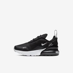 Air Max 180, 270 Nike, Black Nike Shoes, Nike Air Shoes, Nike Shoes Air Max, Cute Nike Shoes, Nike Shoes Outlet, Shoe Black, Nike Air Max Plus