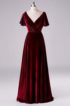 Red Purple Bridesmaid Dresses, Purple Velvet Dress Long, Velvet Burgundy Bridesmaid Dress, Red Velvet Bridesmaid Dresses, Velvet Prom Dress Long, Velvet Fabric Dress, Red Velvet Dress Long, White Velvet Dress, Maroon Velvet Dress