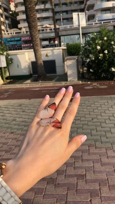 On my Instagram @butterfly_story I share my today’s destinations of creating Baby-Butterflies🦋 Will be happy to see you there❤️ Adjustable White Butterfly Ring, Bohemian Butterfly Ring As Gift, Bohemian Butterfly Ring As A Gift, Butterfly Story, Hand Video, Aesthetic Ring, Silk Butterfly, Estilo Hijab, Tattoo Videos