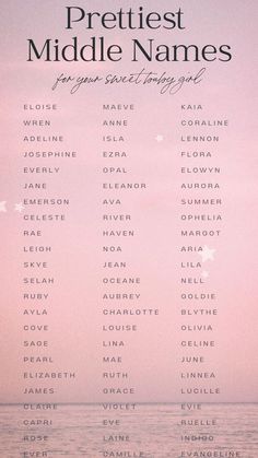 a poster with the names of some people in front of water at sunset or dawn