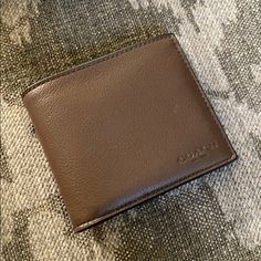 Brand New - 3-In-1 Wallet Brown Coach Wallet With Coin Pocket, Coach Brown Wallet With Coin Pocket, Coach Brown Wallet For Business, Coach Brown Leather Wallet, Coach Brown Business Wallet, Brown Leather Coach Wallet, Coach Leather Wallet With Coin Pocket, Coach Leather Wallet For Daily Use, Coach Leather Wallets For Business