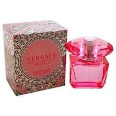 Launched by the design house of Versace in the year 2013. This floral fruity fragrance has a blend of yuzu, pomegranate, accords of ice, raspberry, lotus, peony, magnolia, acajou wood, amber, and musk notes. Versace Bright Crystal Absolu, Bright Crystal Absolu, Versace Fragrance, Perfume Versace, House Of Versace, Perfume Genius, Fragrance Tester, Versace Perfume, Versace Bright Crystal