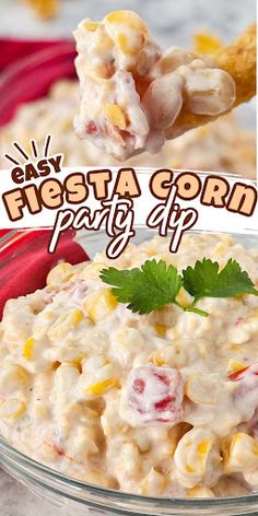 Quick and Tasty Fiesta Corn Dip Corn Dip Recipe With Rotel, Corn Dip Recipe Cold, Rotel Corn Dip, Corn Dip Cold, Corn Dip With Sour Cream, Dips And Appetizers For Parties, Cold Corn Dip