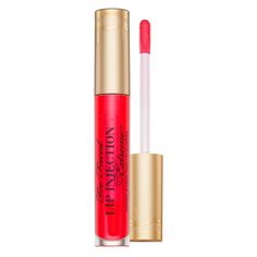 Too Faced Lip Injection Extreme's breakthrough formula delivers both immediate and long-term plumping with scientifically-proven, advanced lip-volumizing technologies. Apply this glossy serum to naturally and dramatically hydrate, nourish and increase lip volume while adding a pop of color. Lip Injection Extreme Lip Plumper is the #1 Lip Plumping Product in the U.S.* Note: You may experience a slightly intense tingle that can last up to 5-10 minutes. Apply only within perimeter of lips. If appli Too Faced Lip Plumper, Extreme Lip Plumper, Too Faced Lip Injection, Lip Injection Extreme, Pink Punch, Bare Lip, Gloss Labial, Lip Injections, Plumping Lip Gloss