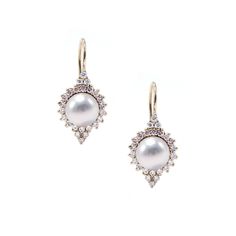 Pearl Trend, Fine Pearl Jewelry, Wedding Glam, Diamonds Earrings, Akoya Pearls, Delicate Earrings, Final Touch, Quality Diamonds, Pearl Jewelry