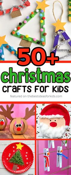 christmas crafts for kids that are fun and easy to make