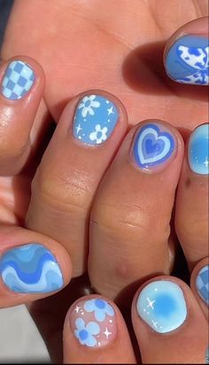 Kids Nail Designs, Nail Art For Kids, Really Cute Nails, Cute Gel Nails