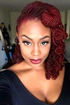 Hairstyles For Sisterlocks, Sisterlocks Styles Updo, Sisterlocks Styles, Side Swept Hairstyles, Hair To One Side