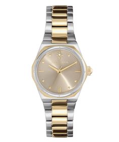 Sports Luxe 28mm Mini Hexa Neo Gold & Two Tone Bracelet Watch | Olivia Burton London Two Toned Watch, Silver Bracelet Watch, Two Tone Bracelet, Gold And Silver Watch, Silver Watches Women, Small Lady, Dream Watches, Sports Luxe, Women's Watches