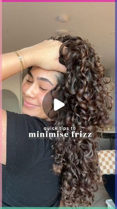 How To Get Rid Of Frizz In Curly Hair, Stop Frizzy Hair Curls, How To Get Rid Of Frizz, Type 3 Hair, Frizzy Curly Hair, Frizz Free Curls, Curly Hair Types, Frizz Free Hair, Most Asked Questions