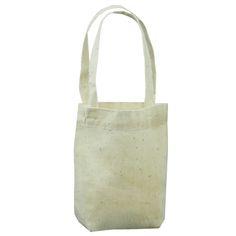 a white tote bag on a white background