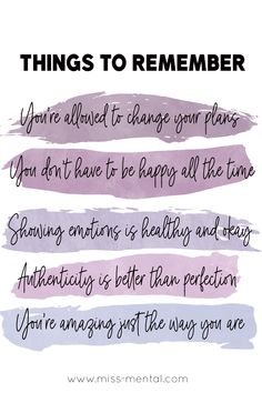 a quote that says, things to remember you're allowed to change your plans