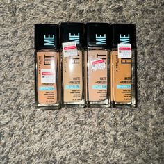 Maybelline Fit Me Matte Foundation Available In Shades - 320 Natural Tan - 118 Light Beige - 115 Ivory - 335 Classic Tan $5.00 Each Maybelline Makeup, Wooden Cheese Board, Matte Foundation, Natural Tan, Makeup Foundation, Blush Makeup, Fit N Flare Dress, Rain And Snow Boots, Light Beige