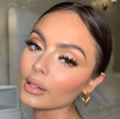 Daytime Makeup, Ball Makeup, Mekap Mata, Natural Glam Makeup, Glam Wedding Makeup, Prom Eye Makeup, Makeup Bride, Bridesmaid Hair Makeup, Formal Makeup