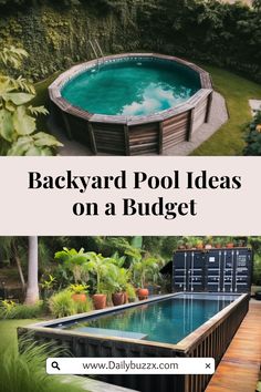 backyard pool ideas on a budget that are easy and cheap to do in the back yard