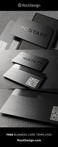 black and white business card mock up