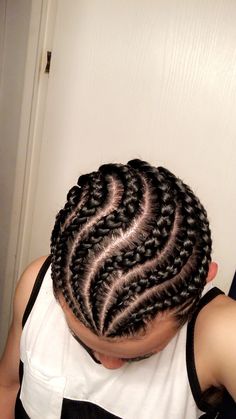 French Braids Men, Cornrow Ideas, Cornrows Men, Hair Twists Black, Hair Braid Patterns, Braid Styles For Men