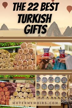 photos of souvenirs in Turkey like Turkish Delight and Turkish Tea in teacups Turkey Souvenirs, Turkey Spices, Bazaar Istanbul, Best Souvenirs