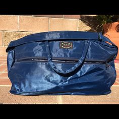 Water Resistant Duffle Bag 18 Inch By 10 Inch 10 Inch, Travel Bags, Duffle Bag, Denim Jacket, Water Resistant, Color Blue, Bag Lady, Water, Fast Delivery