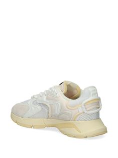 Find LACOSTE L003 Neo Sneakers on Editorialist. white/light yellow leather panelled design mesh detailing front lace-up fastening logo print to the side logo patch at the tongue almond toe branded insole chunky rubber sole Sporty Off White Lace-up Sneakers, White Chunky Sneakers With Laces For Light Sports, Modern Yellow Sneakers With Translucent Outsole, Beige Sneakers With Vented Sides For Streetwear, Off-white Boost Midsole Sneakers For Streetwear, Off White Boost Midsole Sneakers For Streetwear, Off White Boost Sneakers For Streetwear, Off White Sneakers With Boost Midsole For Streetwear, Sporty White Chunky Sneakers With Translucent Outsole