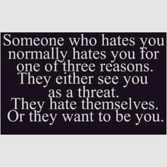 Hmm. Maybe that's why she's constantly saying nasty things about me?! Poor girl. Bless your heart! ;) True Words, Great Quotes, Beautiful Words, Inspirational Words, Words Quotes, Wise Words