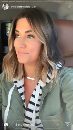 Pretty Hair, Winter Clothing, Hair Highlights, Pretty Hairstyles, Hair Ideas, Winter Outfits, Hair Makeup, Fall Outfits, Highlights