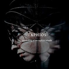 a poster with the words taphos written on it