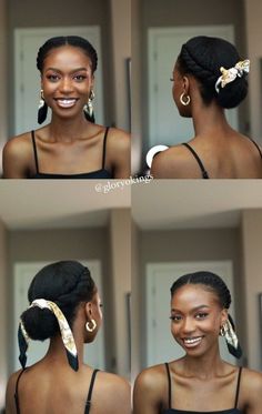 Natural Hair Wedding, Cabello Afro Natural, Natural Hair Bun Styles, Natural Hair Stylists, Beautiful Black Hair, Quick Natural Hair Styles, Natural Hairstyle, Natural Afro Hairstyles, Natural Hair Twists